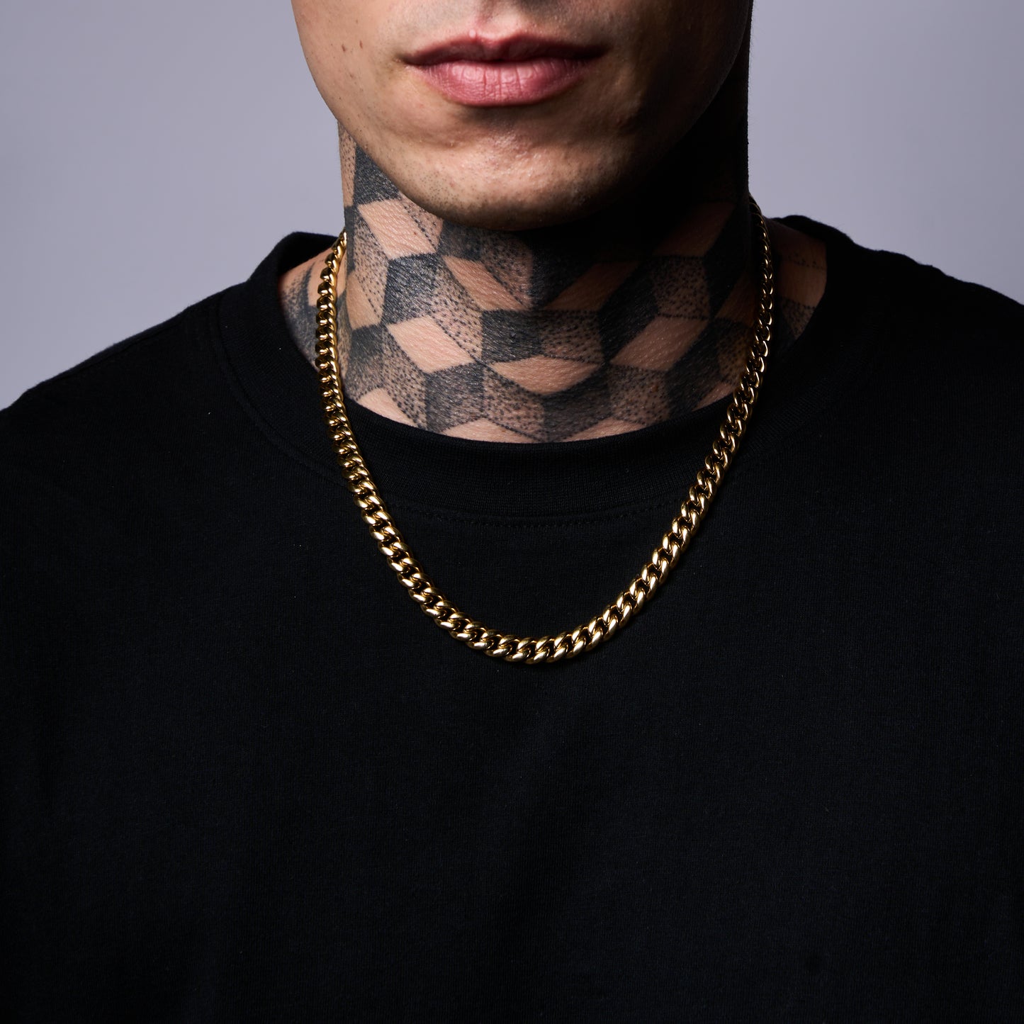 Miami Cuban Link Chain in Yellow Gold - 8mm