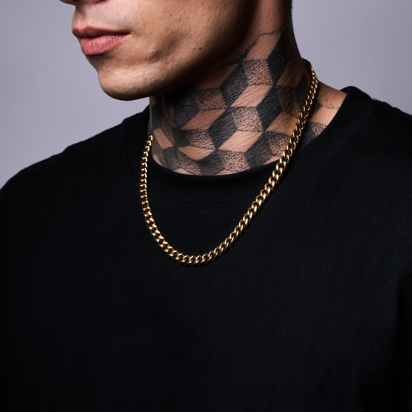 Miami Cuban Link Chain in Yellow Gold - 8mm