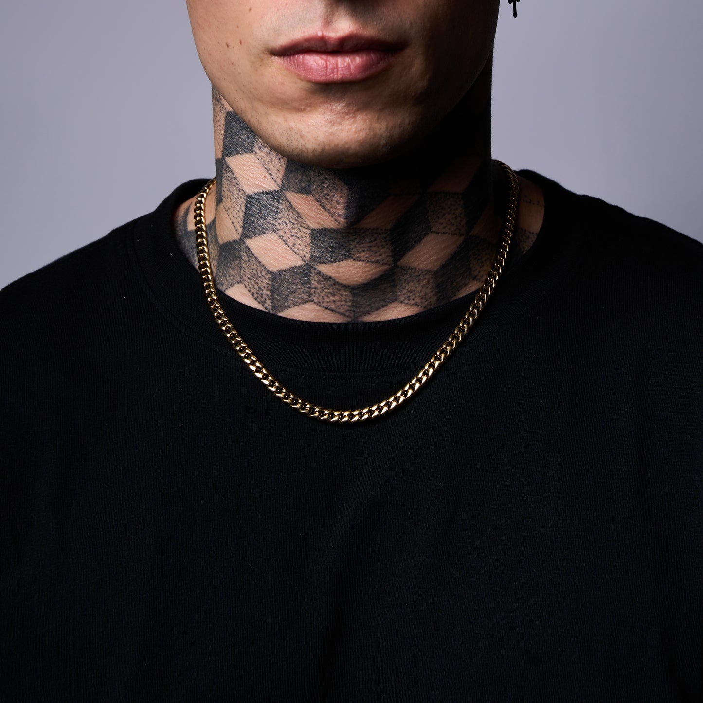 Miami Cuban Link Chain in Yellow Gold- 6mm