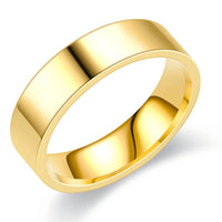 Flat Band Ring - Gold