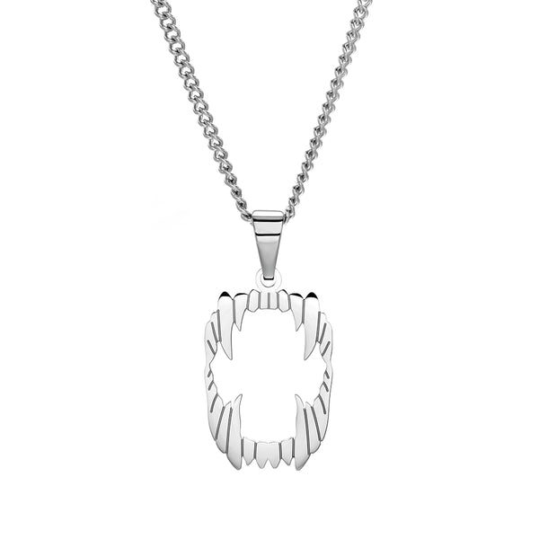 Venom Void Pendant with Curb Chain