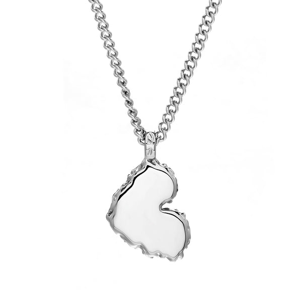 Love Sick Pendant with Curb Chain
