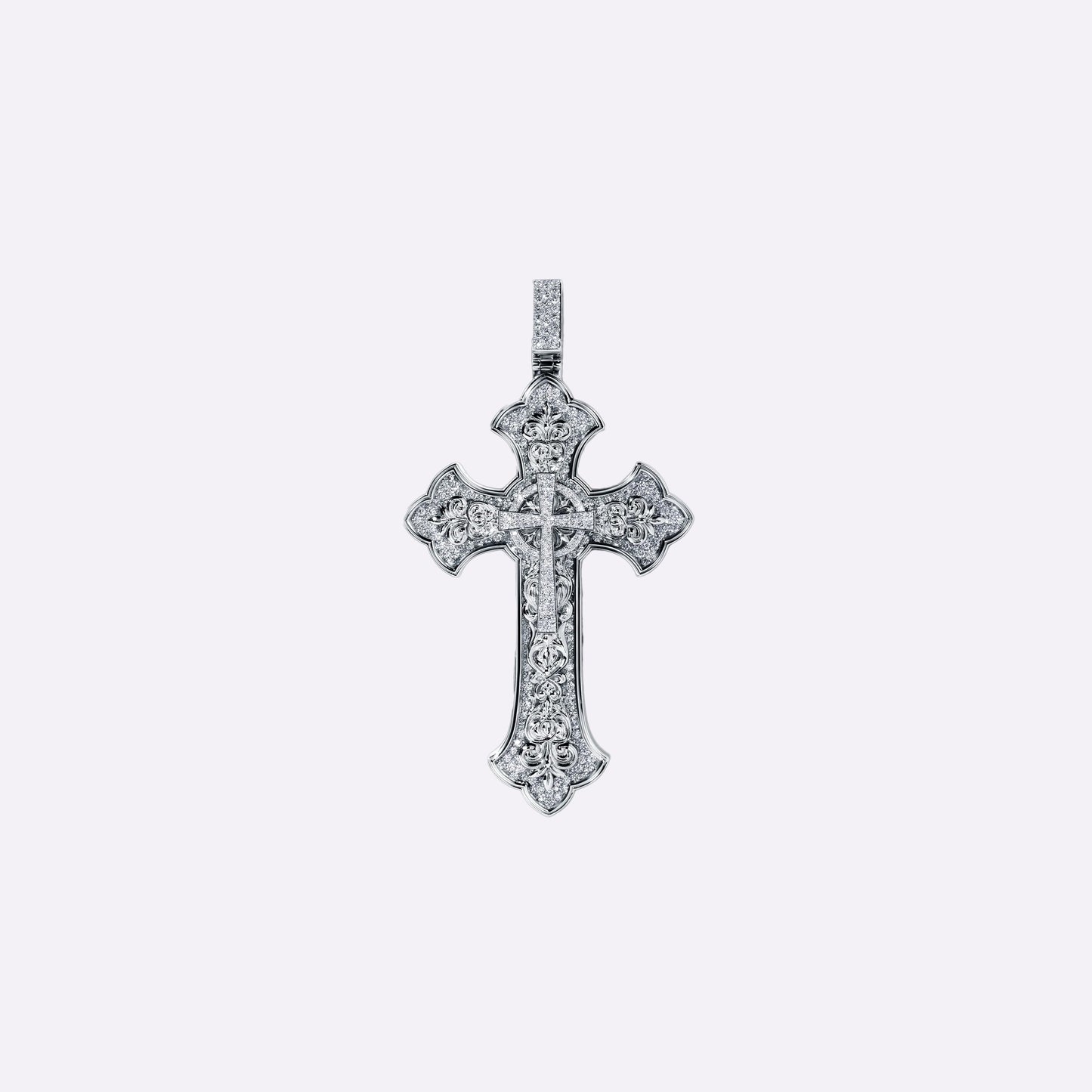 Eternity Cross Pendant