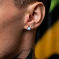 Micro Clustered Diamond Earrings