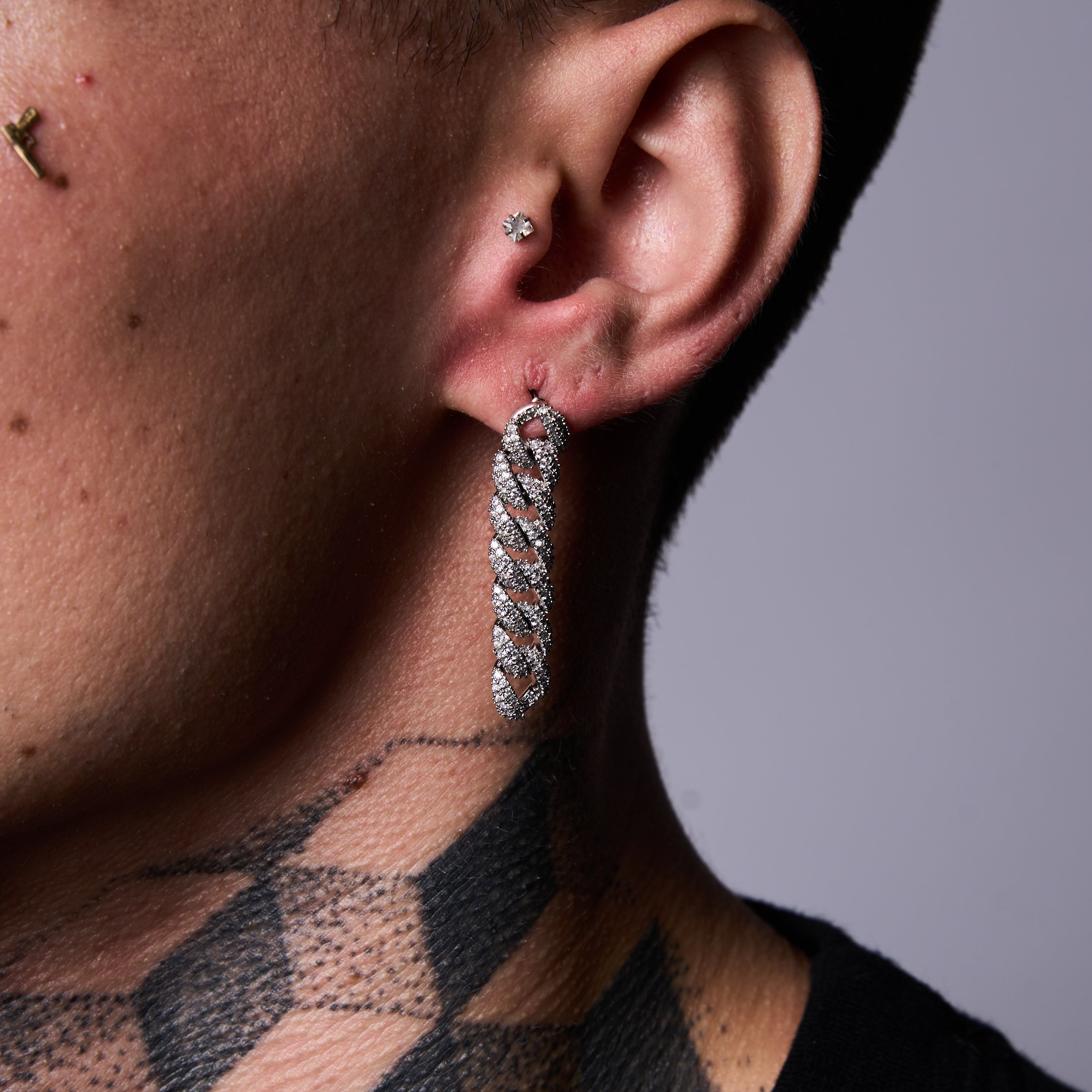 Stainless Steel Earrings For Men Online - Inox Jewelry Tagged 