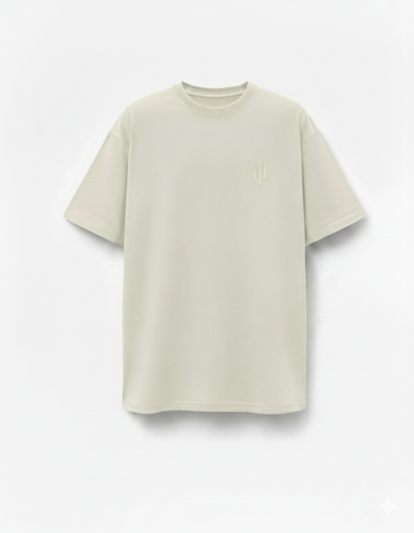 Antique White Solid T-shirt