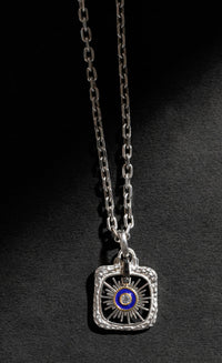 925 sterling silver chain pendant design silver toned metaman