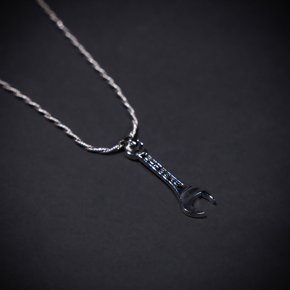Trident Pendant - Silver Toned